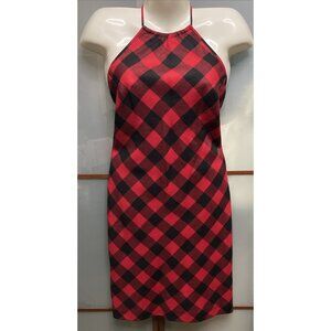 slim fit dress slacks Ralph Lauren Plaid Prairie Dress S/M – OMNIA